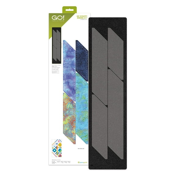 Accuquilt GO! Scrappy Binding-2 1/2" (2" Finished) Die