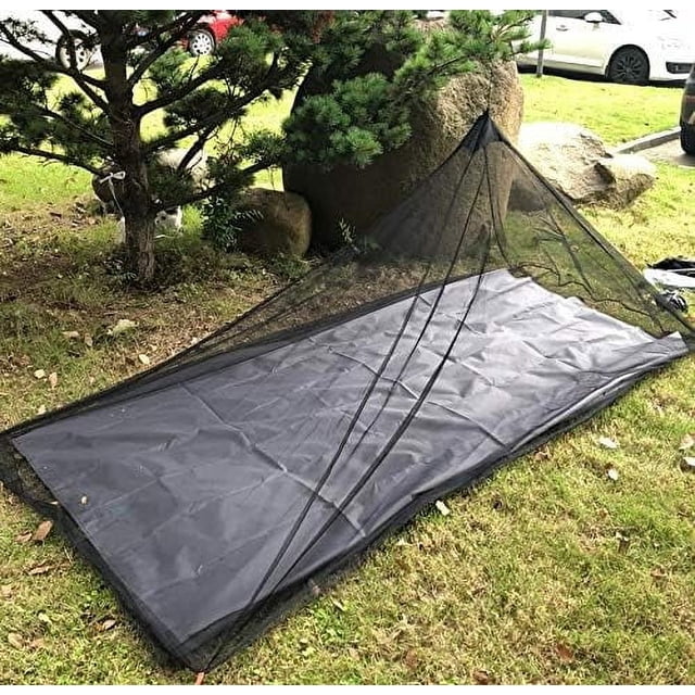Camping Mosquito Net Bed Compact and Ultra-Light for Travel,Holes Mesh Netting for Camping and Hiking, Without Sleeping Mat