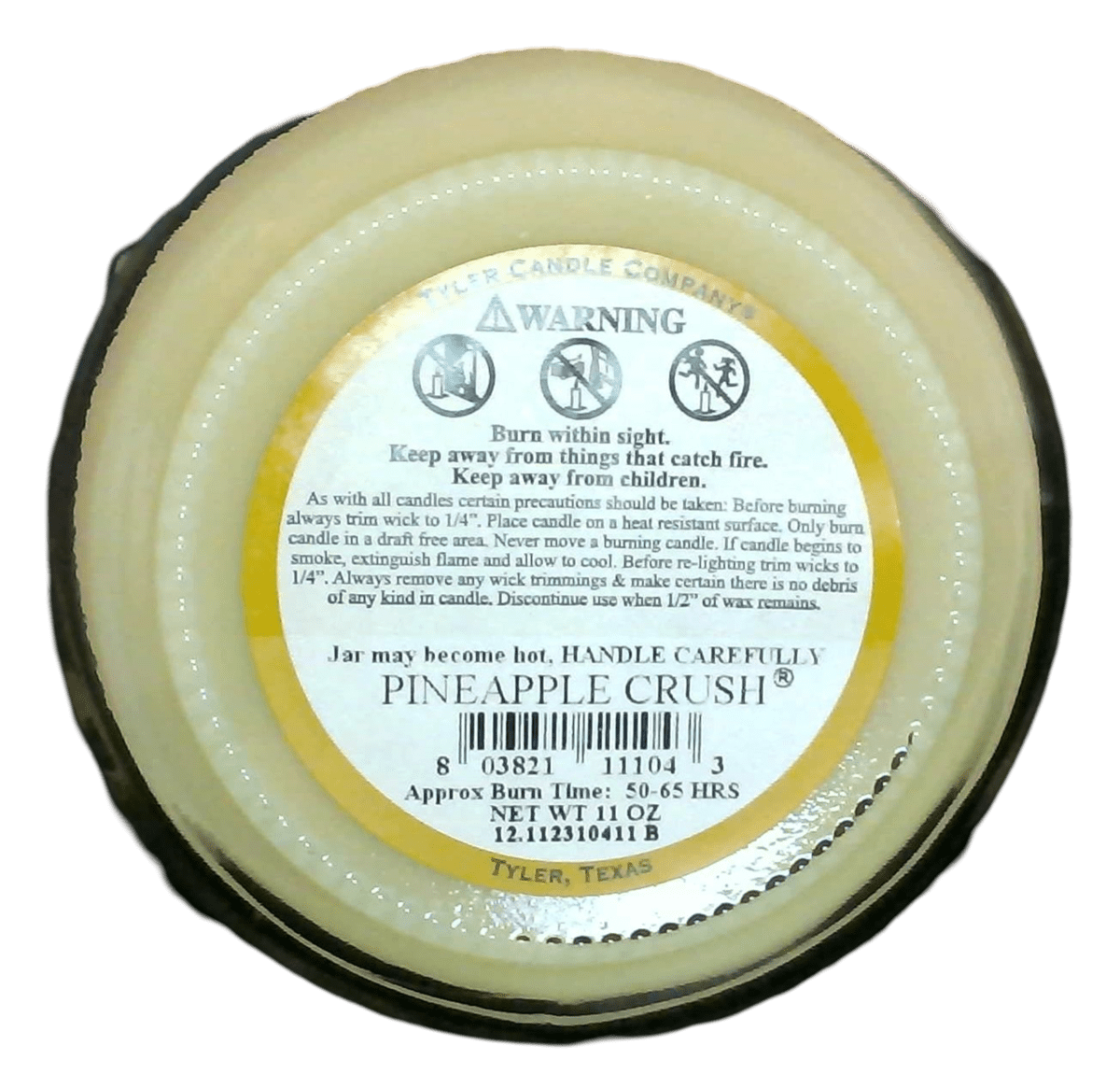 Tyler Candle Company - Pineapple Crush - 11oz jar candle