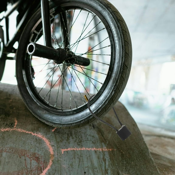 OUNONA Cable Lock With Keys Wire Lock Padlock For Travel Luggage Backpack Cycling Helmet Small Cabinet Gym Cabinet Suitcase