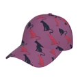 thumbnail image 6 of Lsque Leopard Print Baseball Cap Trucker Low Profile Hat Golf Dad Hat Adjustable Original Classic Unconstructed Plain Cap Men Women, 6 of 9