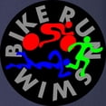 thumbnail image 3 of CafePress - Triathlon Color Figures F Long Sleeve Dark T Shirt - Long Sleeve Dark T-Shirt, 3 of 4