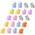 thumbnail image 3 of OUNONA Easter Celebration 20Set Resin Rabbit Pendant Bunny Charms for Bracelet Making Kit Assorted Color, 3 of 6