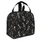 thumbnail image 2 of Easygdp Happy Skeletons Dancing Bolsa Térmica Premium - Tela Oxford Impermeable, Gran Capacidad, Bolsillo Frontal, Unisex para Trabajo, Escuela, Actividades al Aire Libre y Picnics, 2 of 8