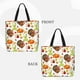 thumbnail image 2 of Fotbe Bolsa Tote con Estampado para Mujer, Bolsos con Cremallera, Bolsa de Hombro Casual de Gran Capacidad con Bolsillos Internos, 2 of 7
