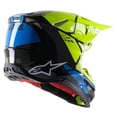 thumbnail image 3 of Alpinestars Supertech M8 Factory MX Offroad Helmet Black/Yellow XL, 3 of 3