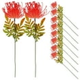 thumbnail image 1 of 10pcs Artificial Flower Stems Red Spider Lily Flowers Lycoris Radiata Stems, 1 of 3