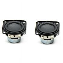 2pcs 1.8 Inch Audio Speaker 4Ω 10W 48mm Bass Multimedia Loudspeaker DIY Sound Mini Speaker with Mounting Hole