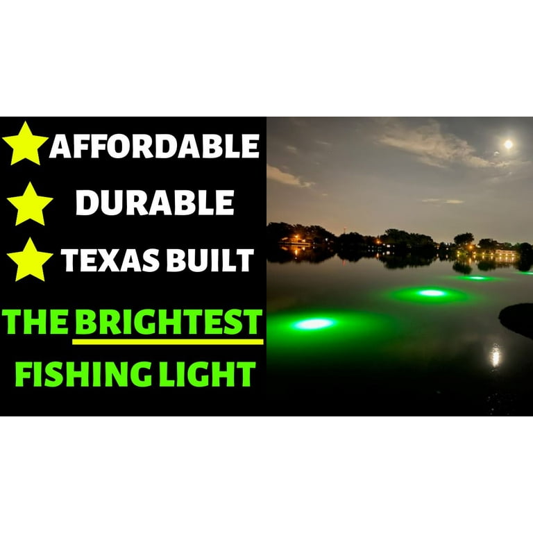 Green, Blue, White or Multi-Color) Blob Underwater 110 Volt Dock Fishing  Light Dock-15000 Lumen, LED Fish Attractor Night with 30ft Power Cord, Bait  rig, Fish attractant, Ponds (Blue), Attractants -  Canada