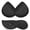 Black, variant on Nimiah 2 Pairs, Waterproof Bathing Suit Inserts Bra Pads Inserts, Push Up Breast Padding A/B Cups for Women,Beige