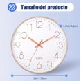 thumbnail image 3 of Reloj De Pared Digital Moderno De 30 Cm Moderno Y Silencioso, 3 of 4