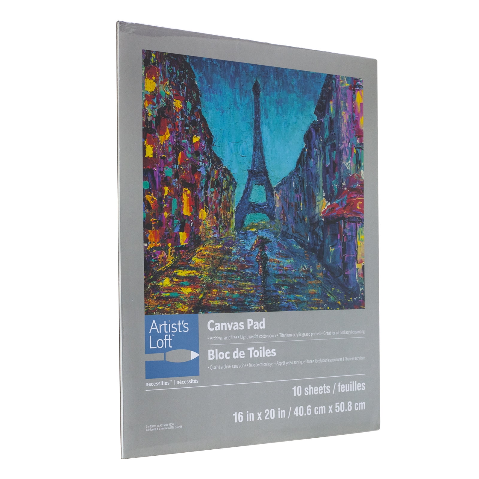 9 Pack: Canvas Pad by Artist's Loft Necessities - 16" x 20"