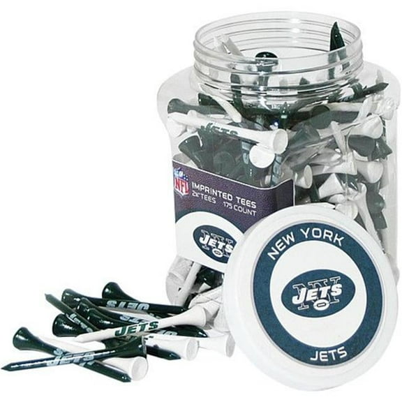 Team Golf 32051 New York Jets 175 Tee Jar