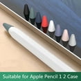 8PCS Silicone Replacement Tip Protective Case Nib Cover Skin for Apple