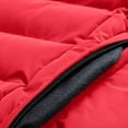 thumbnail image 5 of Aoiroe Heavy Winter Coats For Women Women'S Plus Size Winter Coats Long Puffer Jacket Womens Plus Size Coat Long Winter Coats For Women Oversized Casual Loose Solid Winter Coat Red 3XL, 5 of 8