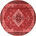 thumbnail image 1 of Ahgly Company Indoor Round Persian Red Traditional Area Rugs, 3' Round, 1 of 4