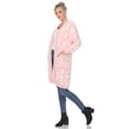 thumbnail image 3 of White Mark Women's Leopard Sherpa Cardigan Coat, 3 of 6