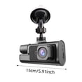 thumbnail image 3 of Front And Rear Cam With Cabin Recording 1080P Video 2.0 Inch IPS Display G Sensor Night Loop Recording Motion Detection Heat, 3 of 9