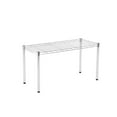 thumbnail image 3 of Honey Can Do 30" Commercial Table, Chrome, 3 of 3
