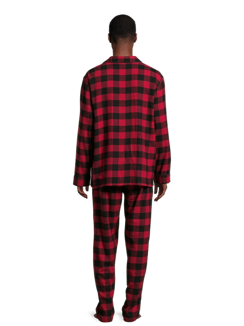 Heren flanellen pyjama online kopen