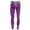 Purple, variant on Men's Narrow Fit Workout Pants with Graphic Print and Storage Pocket for Summer, Airy & Elastic Workout Trousers