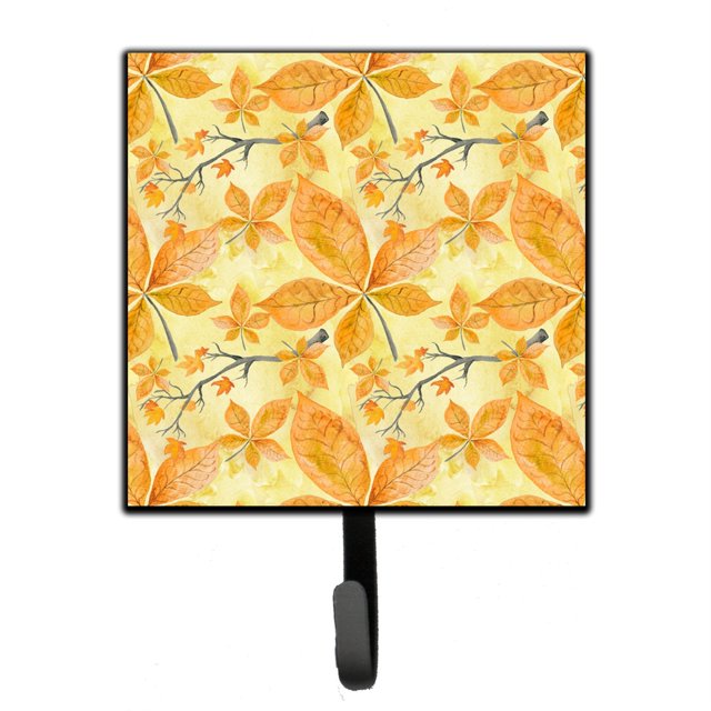 "Treasures Fall Leaves and Branches Wall Hook, Small, Multicolor" Caroline's Treasures BB7495SH4