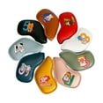 thumbnail image 3 of facefd Ensemble de 9 Pcs Couvre-Chefs en Fer de Golf Housse de Tête de Club de Golf pour Sports de Plein Air Multicolore, 3 of 5