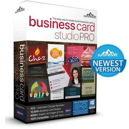 Summitsoft Business Card Studio Pro