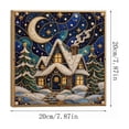 thumbnail image 7 of Christmas Pearl Art DIY Kit, DIY Ornament Painting Set, Pearl Art Holiday Decoration, Creative Home Wall Decor Craft Project, 7 of 7