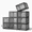 Black-9 pcs, variant on Large Thickr Shoe Organizer Ic Door Stackable Storbox