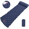 thumbnail image 6 of Camping sleeping mat, ultra light camping mat with pillow, built-in foot pump, inflatable sleeping mat, compact camping backpack, hiking tent, 6 of 9