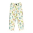 thumbnail image 4 of Qekee Snake And Cactus print Women Pajama Pants, 4 of 9