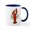 White/Navy Inside, variant on CafePress - Crawfish Mug - 11 oz Ceramic Mug - Novelty Coffee Tea Cup