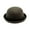 Coffee, variant on Lshunze Classic Fedora Hat Flat Top Hat Felt Pork Pie Hat Wide Brim Church Derby Cap for Women and Men