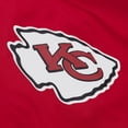 thumbnail image 3 of Men's Mitchell & Ness Red Kansas City Chiefs Coaches Full-Snap Hooded Windbreaker Jacket, 3 of 4