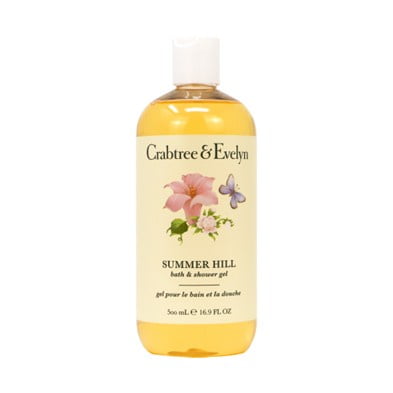 Crabtree & Evelyn Summer Hill Bath & Shower Gel - 16.9 fl oz/ 500ml