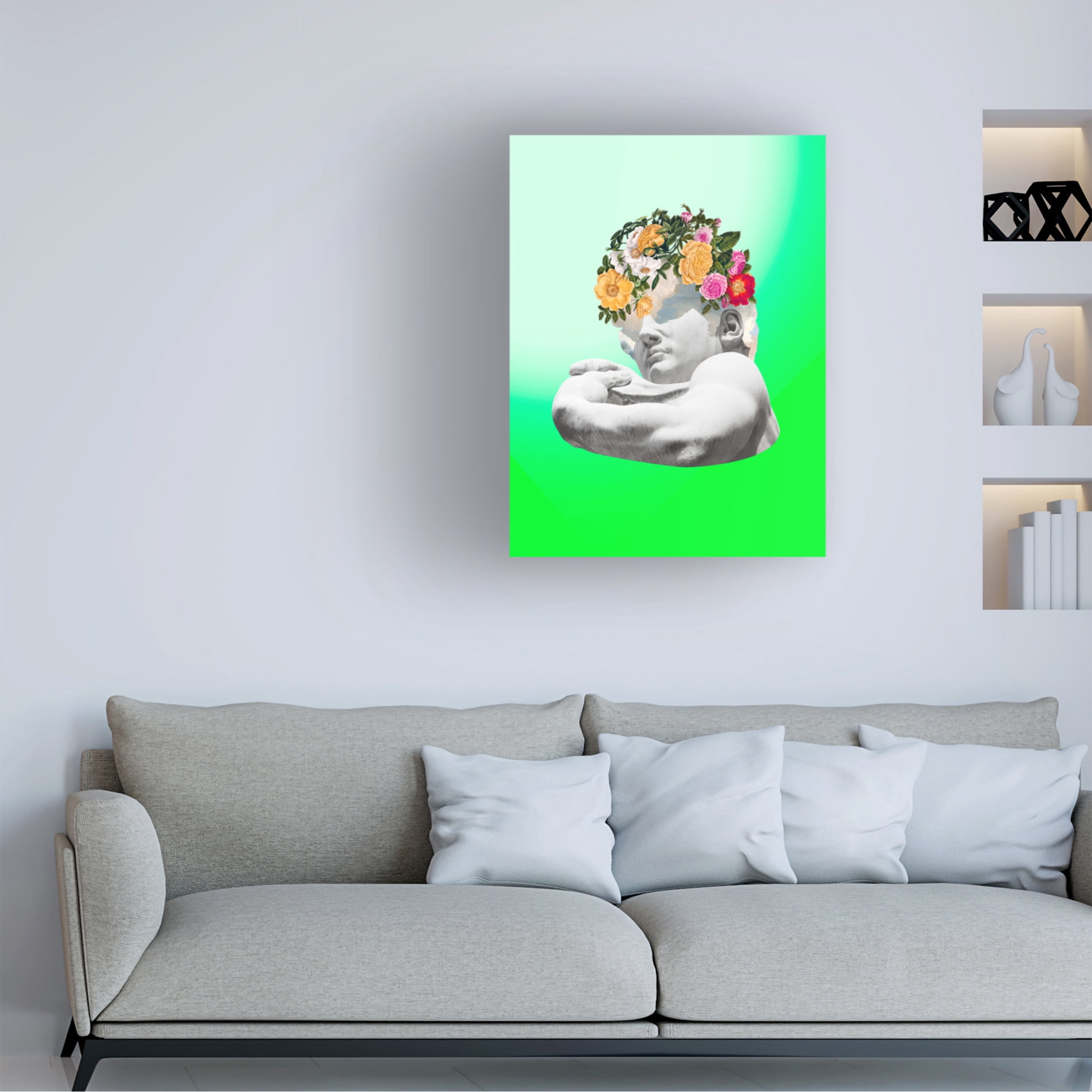 Trademark Fine Art Melissa Wang Renaissance David II Canvas Wall Art