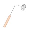 thumbnail image 1 of Juego de hierro para timbal Qtmnekly Rosette con mango, cortador de buñuelos mexicano tradicional para repostería, utensilio de cocina con forma de flor, 1 of 6