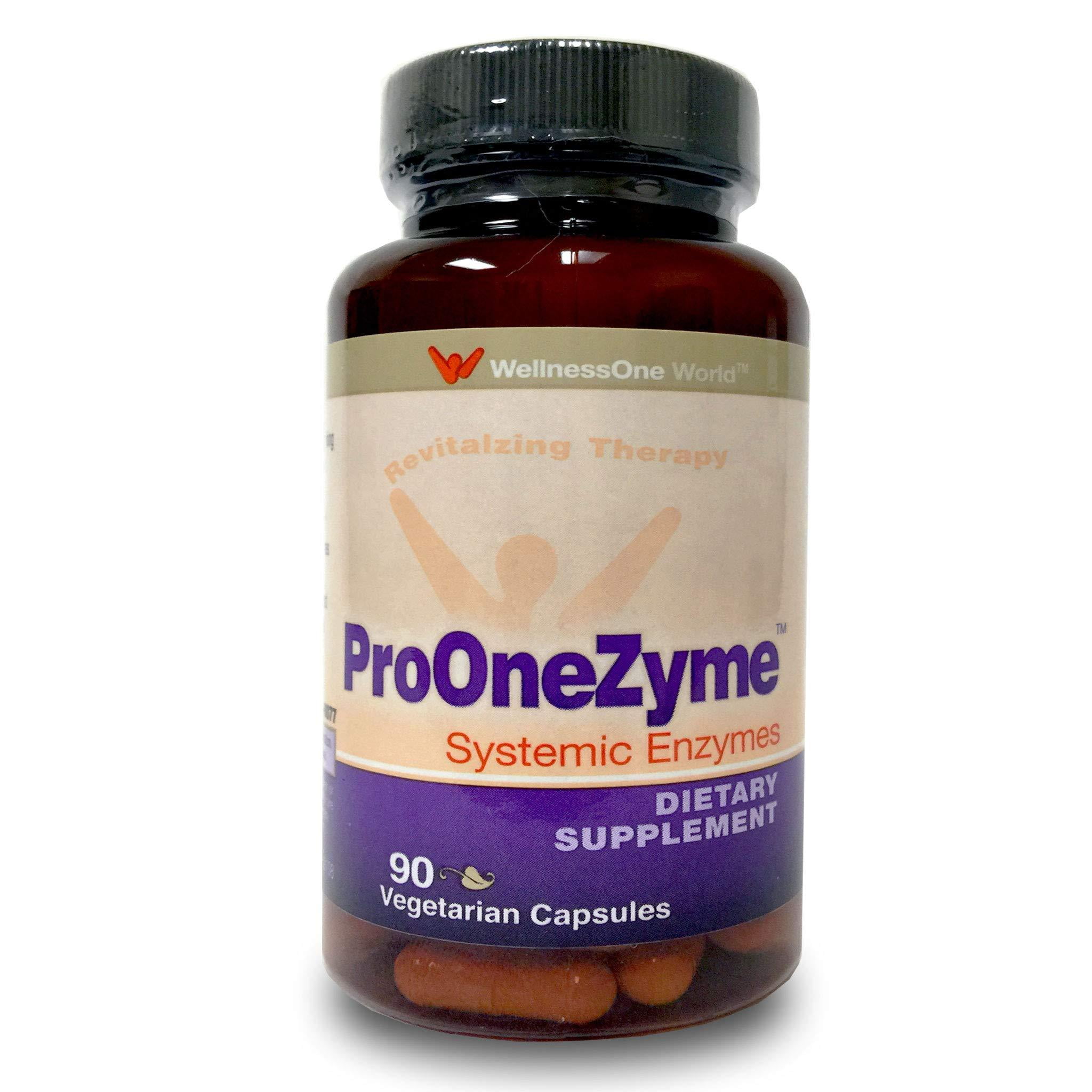 ProOneZyme Best Proteolytic Systemic Enzymes Supplement with
