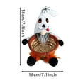 thumbnail image 6 of YZEGDCH Halloween Decor Halloween Ornament Gnome Decoration With Circular Basket Home Decorations Savings Halloween Decorations for Table/Halloween/Window/Present Box/Gift to Kids Gilrs Boys Woman, 6 of 6