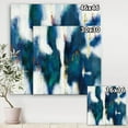 thumbnail image 2 of Designart Texture glam bleue I Art mural sur toile, 2 of 3