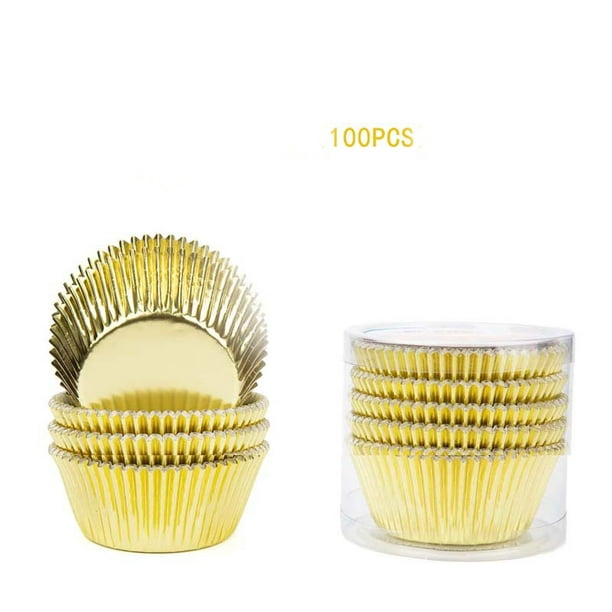 100/200pcs/set Caissettes De Cuisson À Cupcakes Avec Plaques De