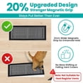 thumbnail image 4 of Efforest Floor Vent Covers 5.5"x10" Magnetic - 6 Pack Air Vent Filters Mesh Screen Dust Filter Vent Register Deflectors for Home HVAC AC Grilles & RV Vents - Strong Hold Washable, 4 of 4
