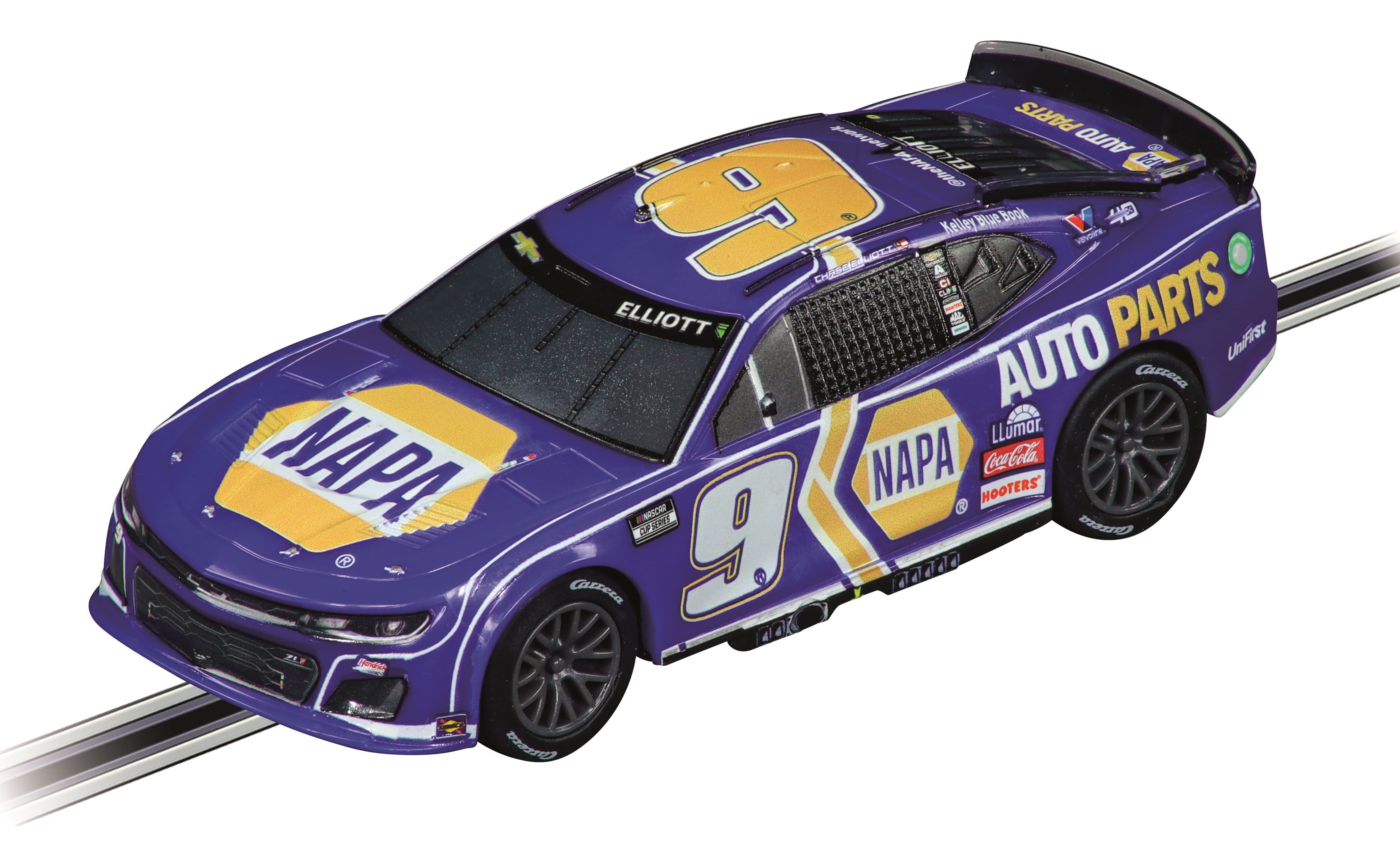 Carrera Go NASCAR Talladega Competition Slot Car Set With Chase Elliott and Alex Bowman