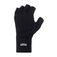 thumbnail image 2 of QJUHUNG - Mens 3M Thermal Insulated Black Fingerless Gloves, 2 of 2