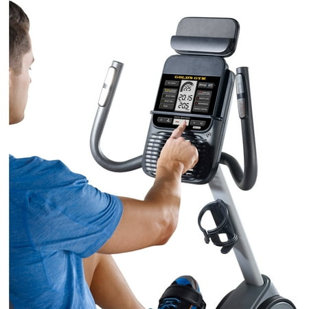 Gold's Gym Cycle Trainer 400 Ri Recumbent Exercise Bike ...