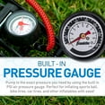 thumbnail image 3 of High Pressure Foot Pump, Black/Red, 3 of 5