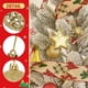 thumbnail image 4 of Paquete de 100 bolas navideñas doradas para árbol de Navidad, decoraciones brillantes, opacas y brillantes, 3, 4 y 6 cm, 4 of 5