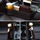 thumbnail image 4 of Caja De Almacenamiento Con Ranura Para Asiento De Automóvil Copiloto Conductor Caja De Almacenamiento De Espacio Libre De Asiento De Automóvil Negro Para Teléfono Móvil Tarjeta De Llave Monedero Cateissary VI009189-01, 4 of 6