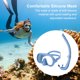 thumbnail image 2 of Máscara Buceo Y Snorkel Set Seco Ajustable para (luz) Azul, 2 of 9